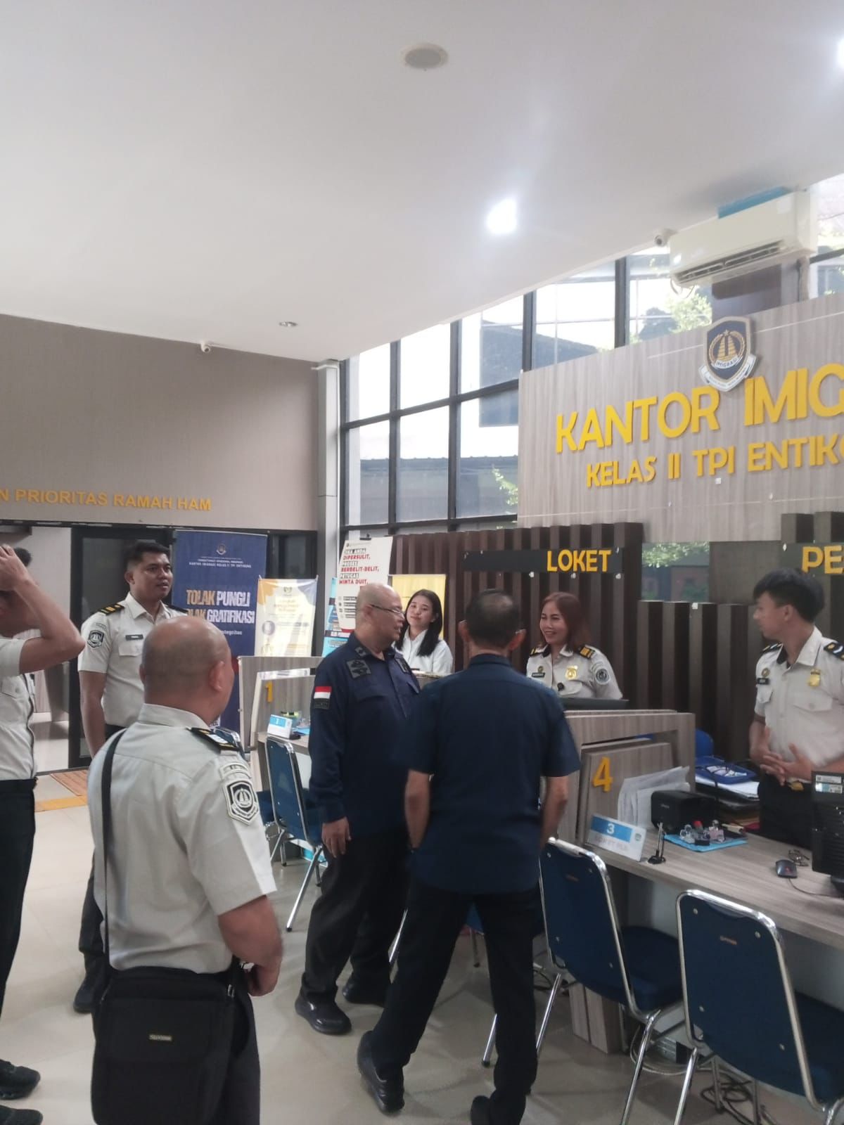 Imigrasi Kalbar Laksanakan Pembinaan dan Koordinasi Penegakan Hukum dan Penegakan Internal di Entikong